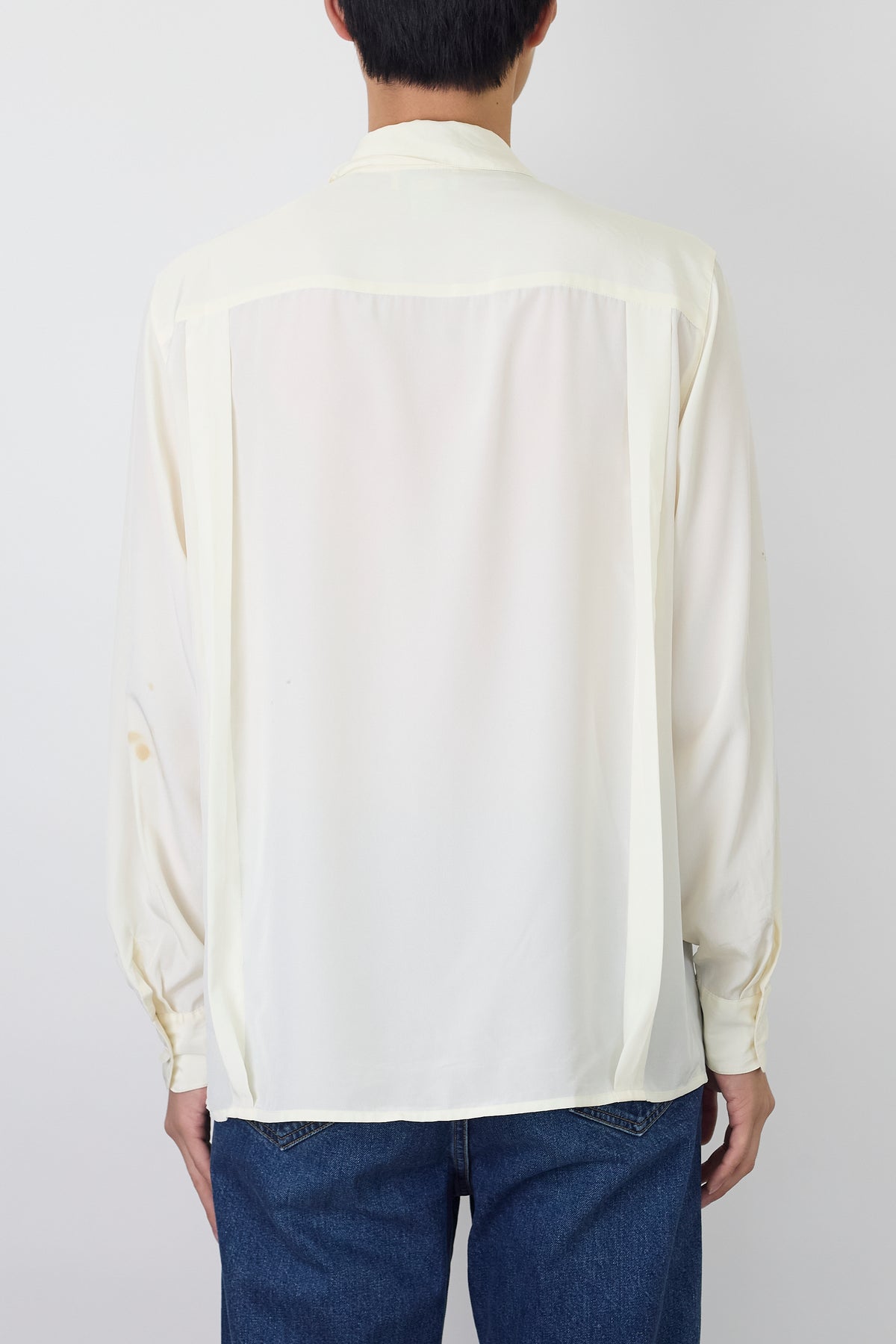 CHRISTIAN DIOR DESIGNED BEIGE WHITE SHIRT