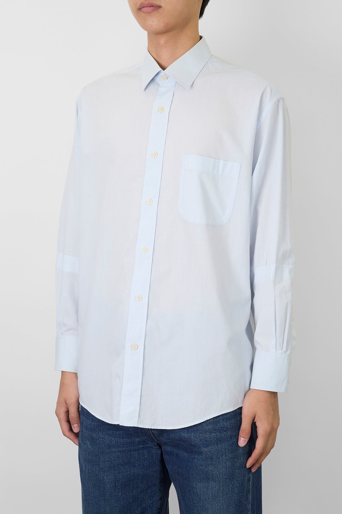 YVES SAINT LAURENT POUR HOMME SKY BLUE SHIRT