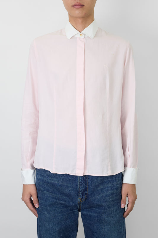 BURBERRY PINK CLASSIC SHIRT MADE IN SPAIN