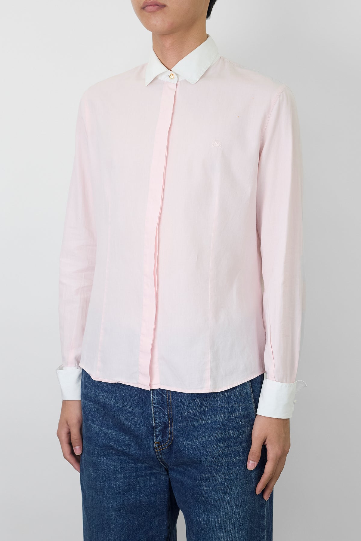 BURBERRY PINK CLASSIC SHIRT MADE IN SPAIN