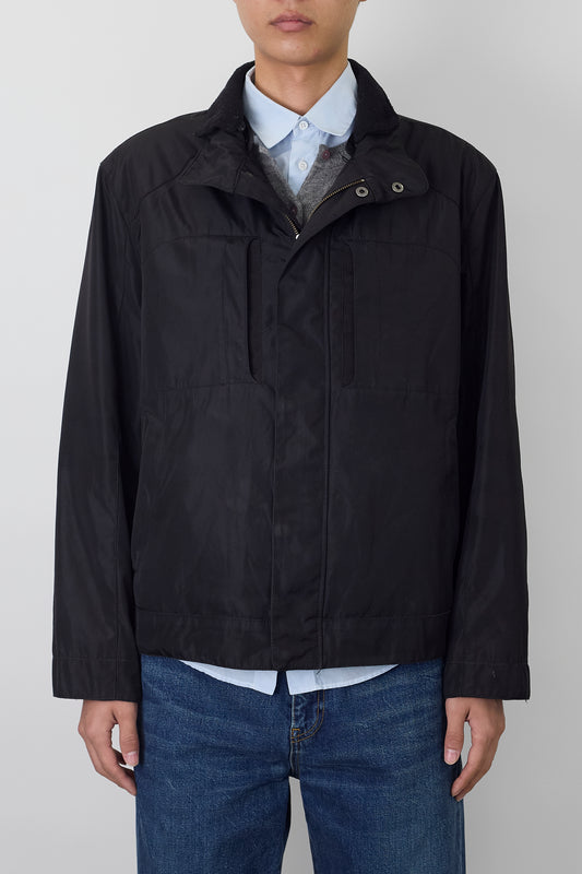 STRUCTURE BLACK TECK SHORT JACKET