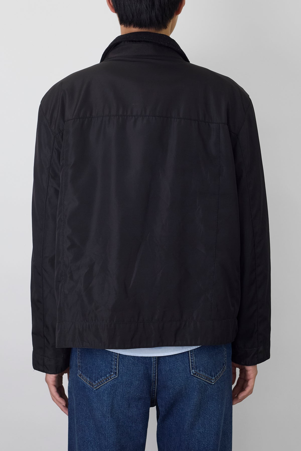 STRUCTURE BLACK TECK SHORT JACKET