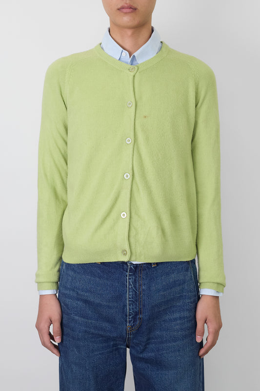 POLO RALPH LAUREN GREEN CASHMERE KNIT
