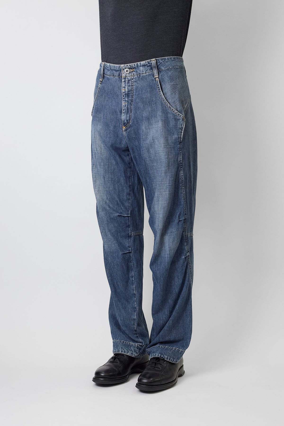 BIG STAR DESIGNED INDIGO DENIM PANTS MADE IN SWISS