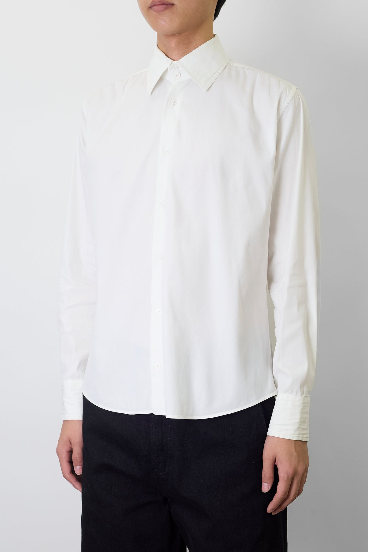 JIL SANDER WHITE CLASSIC SHIRT MADE IN ITALY