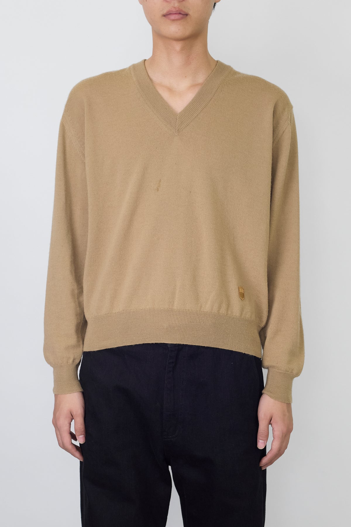 VALENTINO BEIGE WOOL KNIT MADE IN ITALY