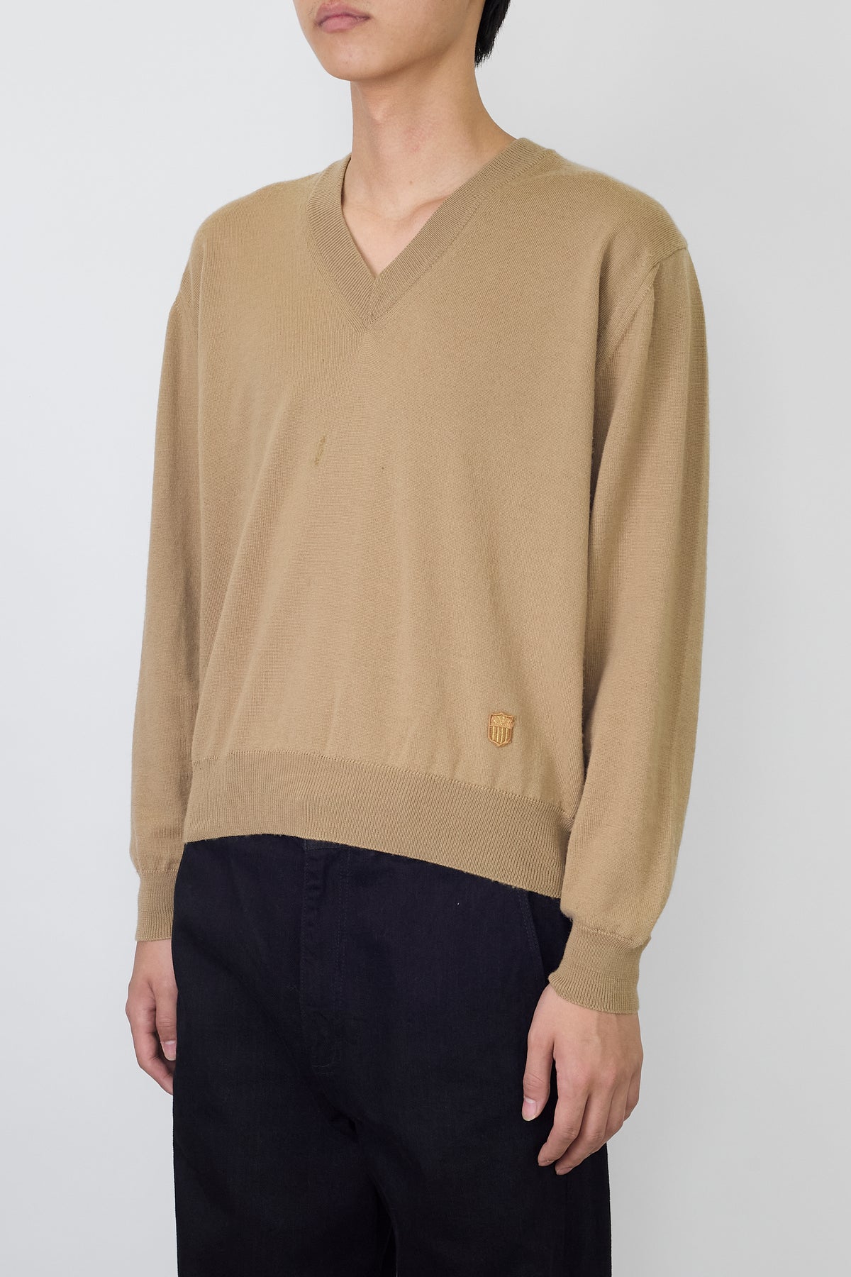 VALENTINO BEIGE WOOL KNIT MADE IN ITALY
