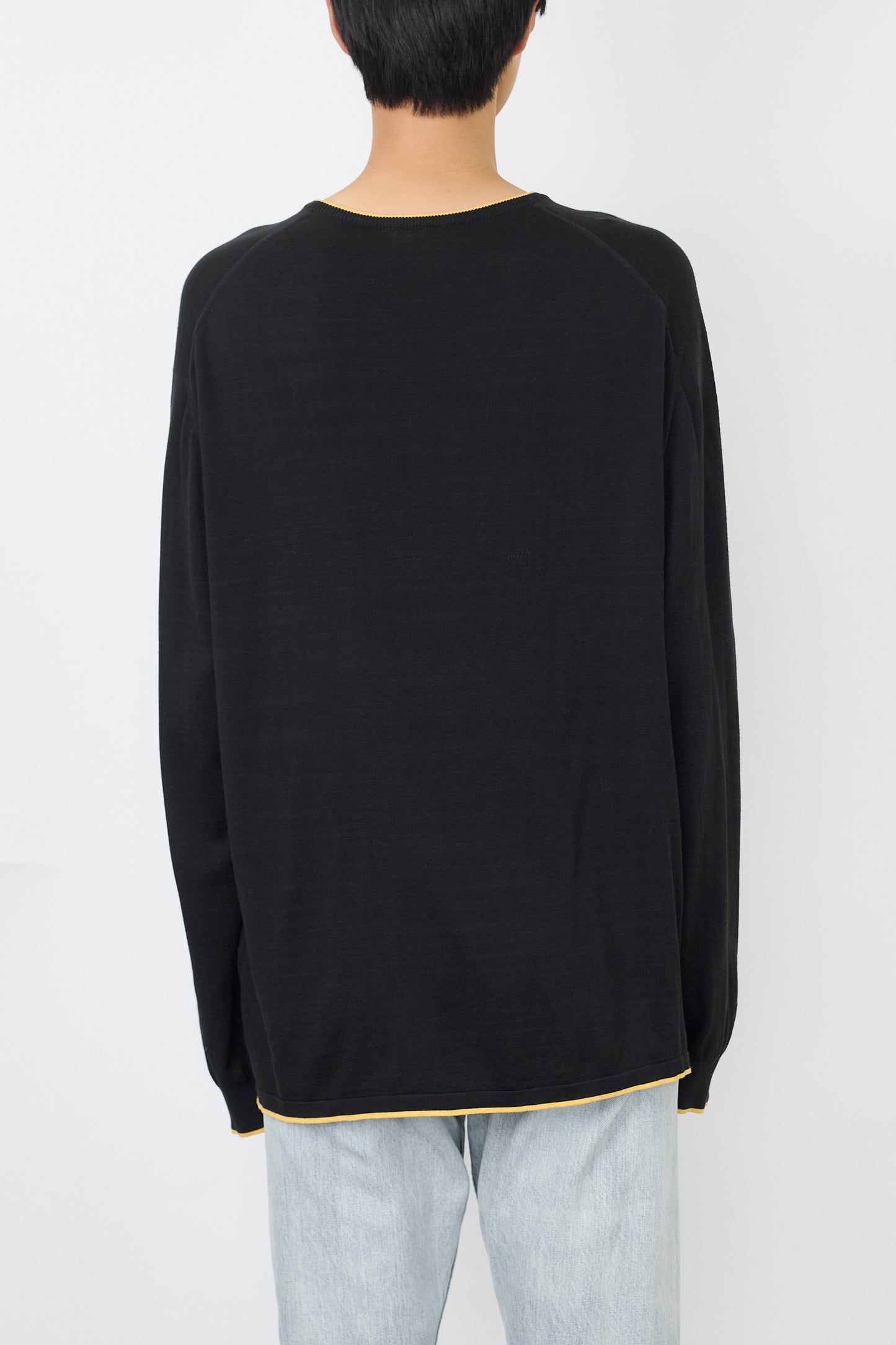 GIANNI VERSACE BLACK KNIT MADE IN ITALY