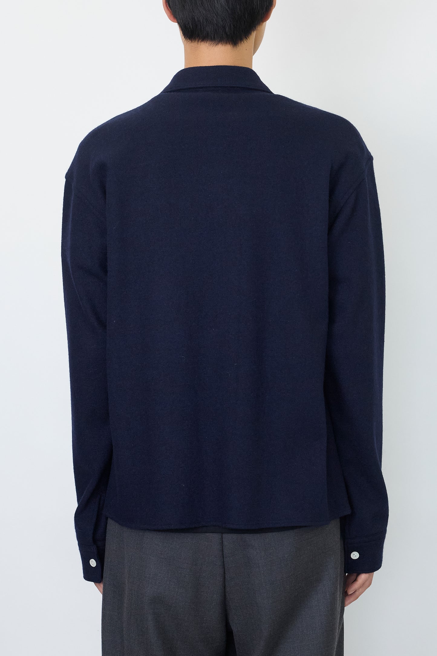 NTRUL CLASSIC KNIT SHIRT NAVY