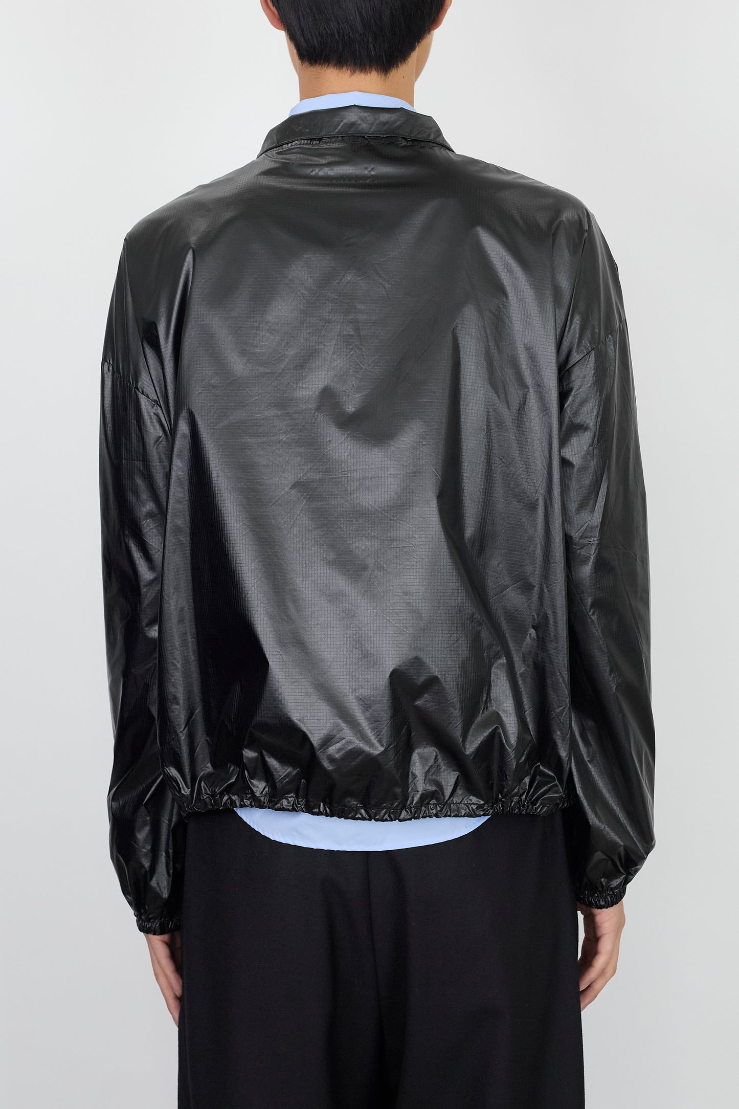 UNDER ARMOUR BLACK NYLON SHORT JACKET