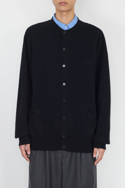 PAPAS DESIGNED BLACK CASHMERE KNIT
