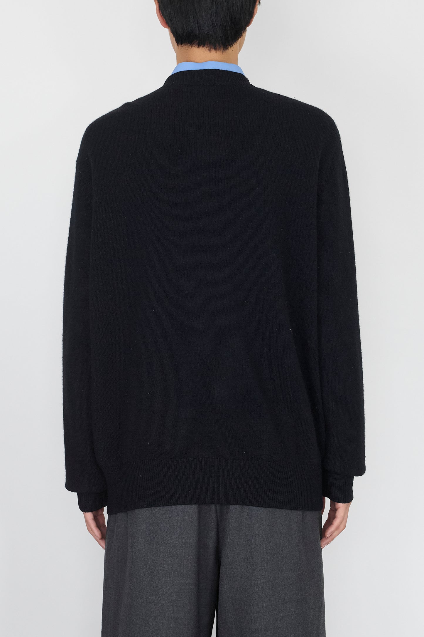 PAPAS DESIGNED BLACK CASHMERE KNIT