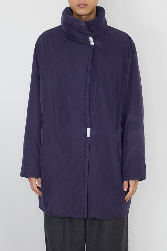 RAMOSPORT BY ANNE MARIE BERETTA PURPLE DOWN JACKET MADE IN FRANCE