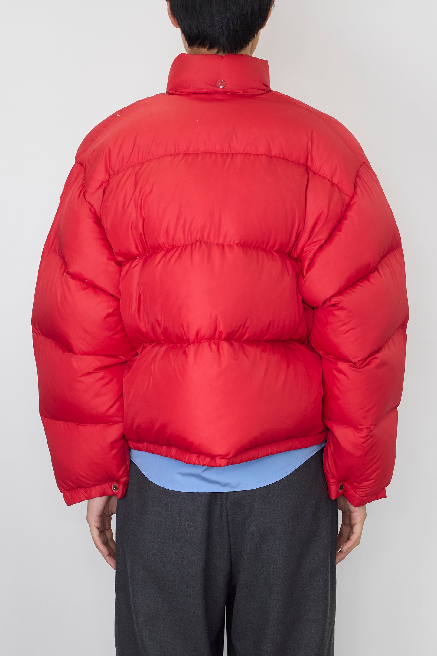 NAF NAF RED SHORT DOWN JACKET