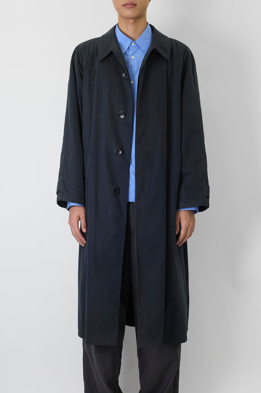 GIORGIO ARMANI NAVY LONG COAT MADE IN ITALY