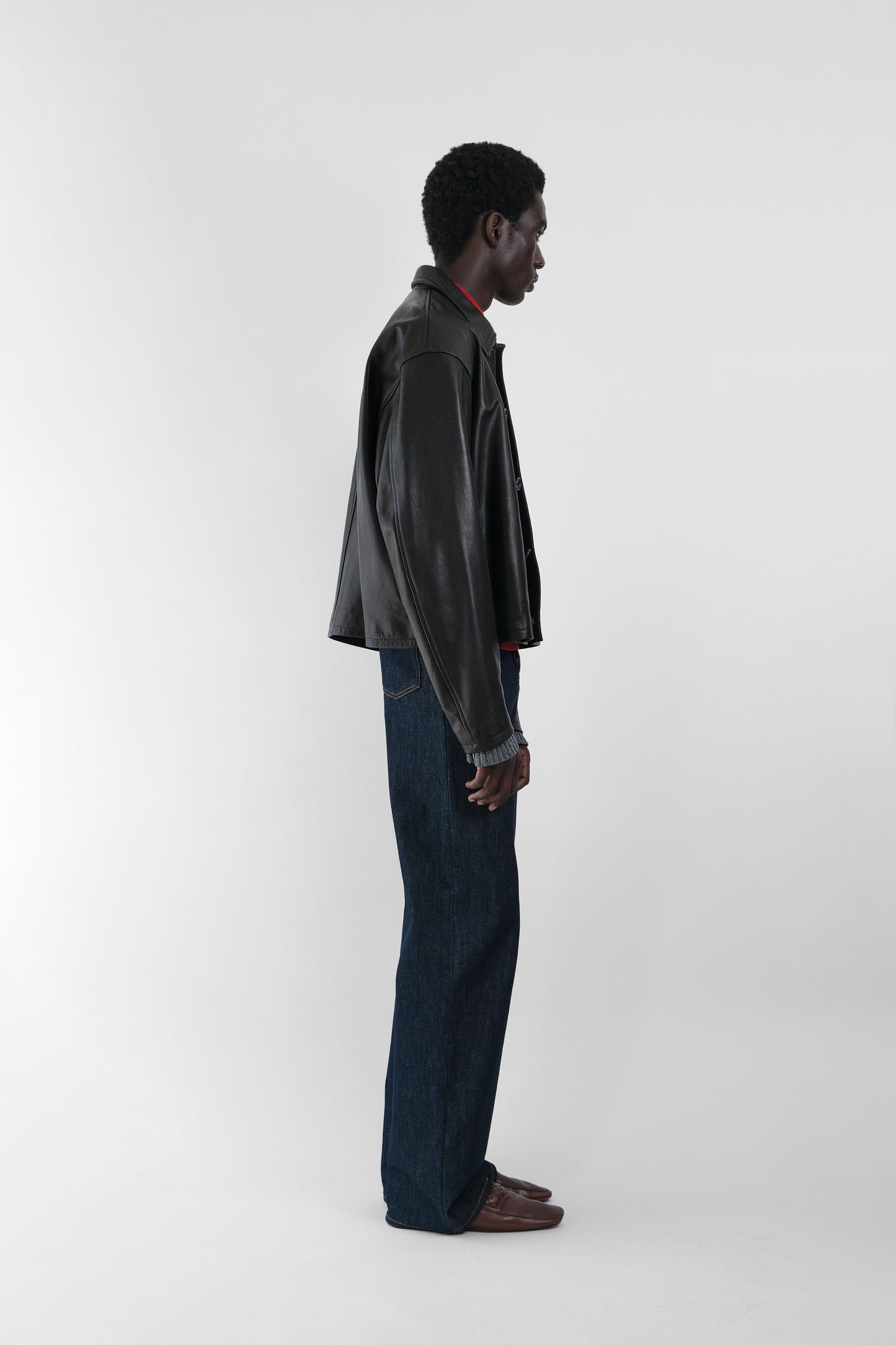 NTRUL MODERN LEATHER JACKET BLACK