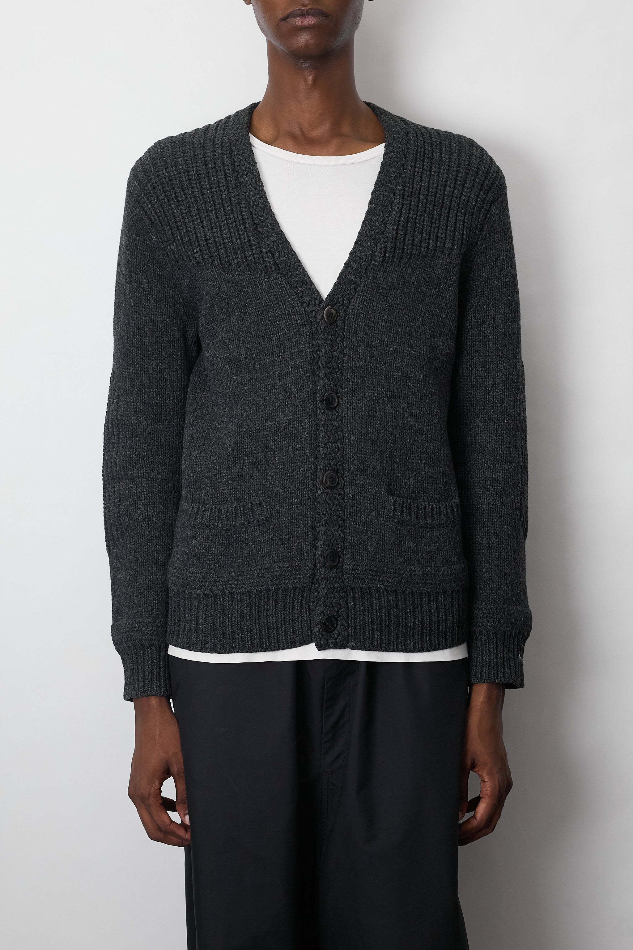 LAD MUSICIAN DESIGNED WOOL CARDIGAN – DISSONANCE