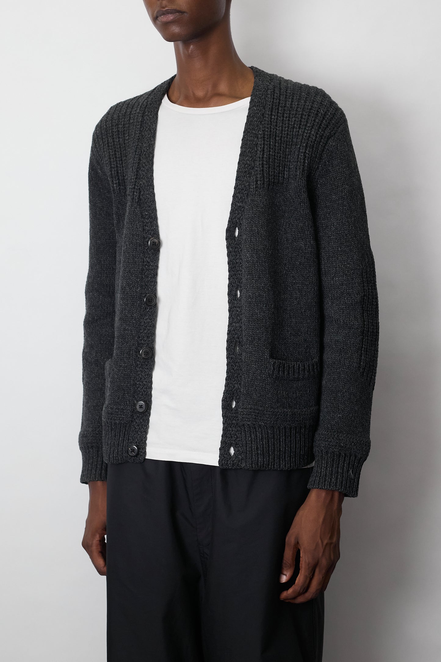 LAD MUSICIAN DESIGNED WOOL CARDIGAN