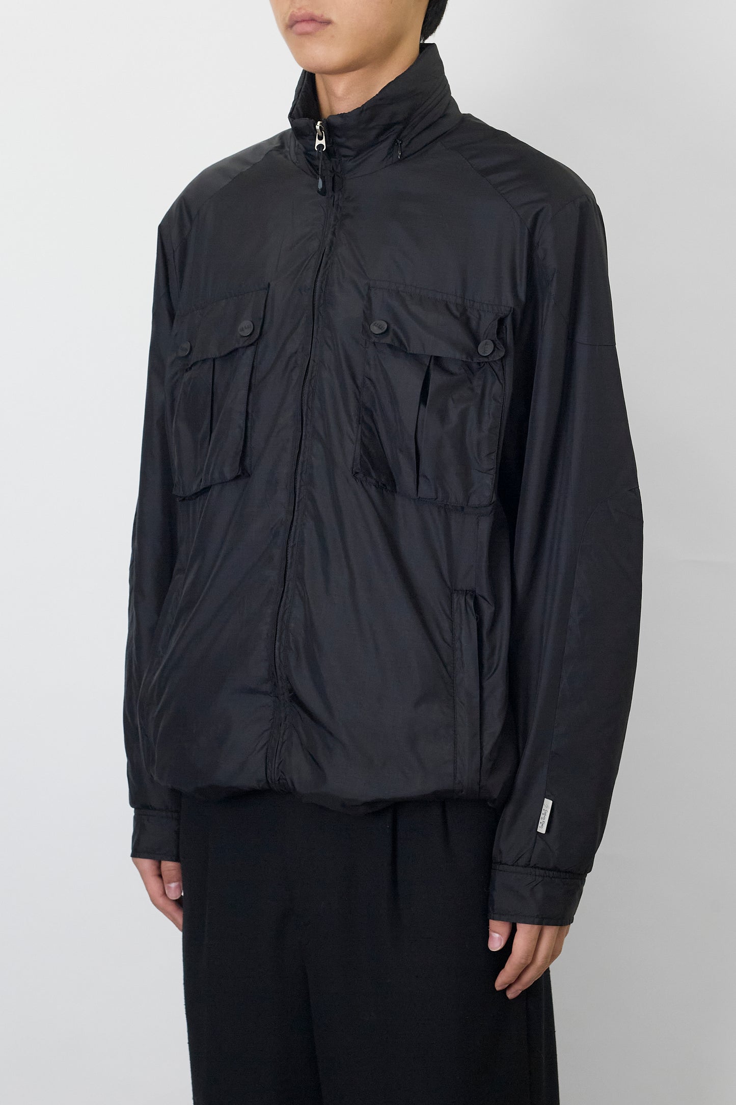 CALVIN KLEIN SPORT BLACK TECH NYLON SHORT JACKET
