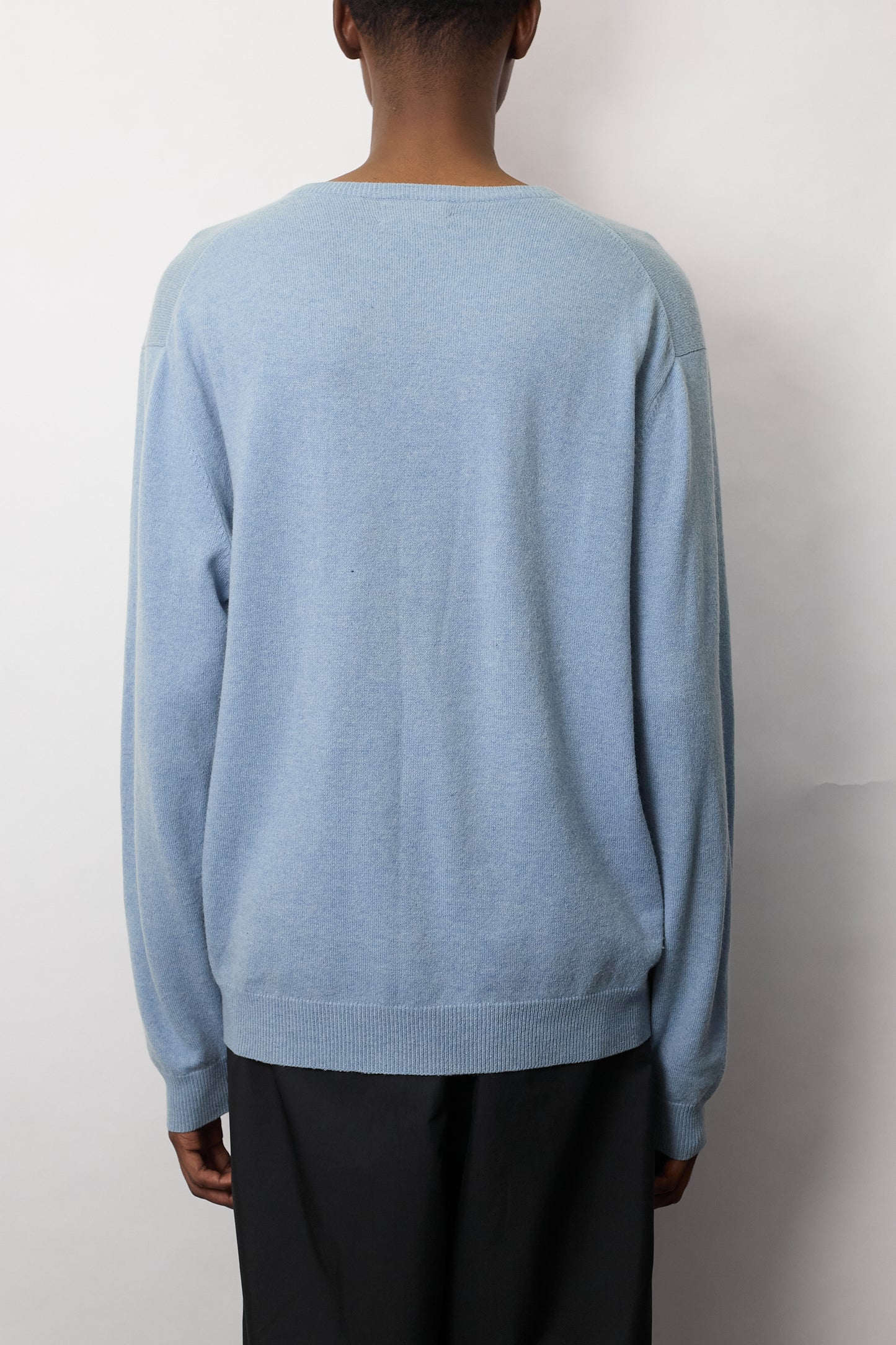 VINTAGE SKY BLUE CASHMERE KNIT