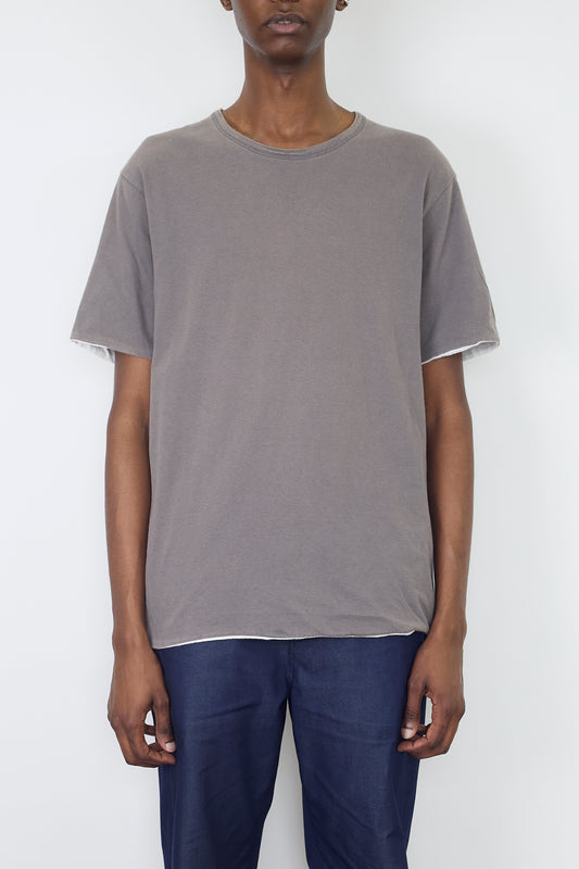 A BATHING APE HALF SLEEVE T SHIRT