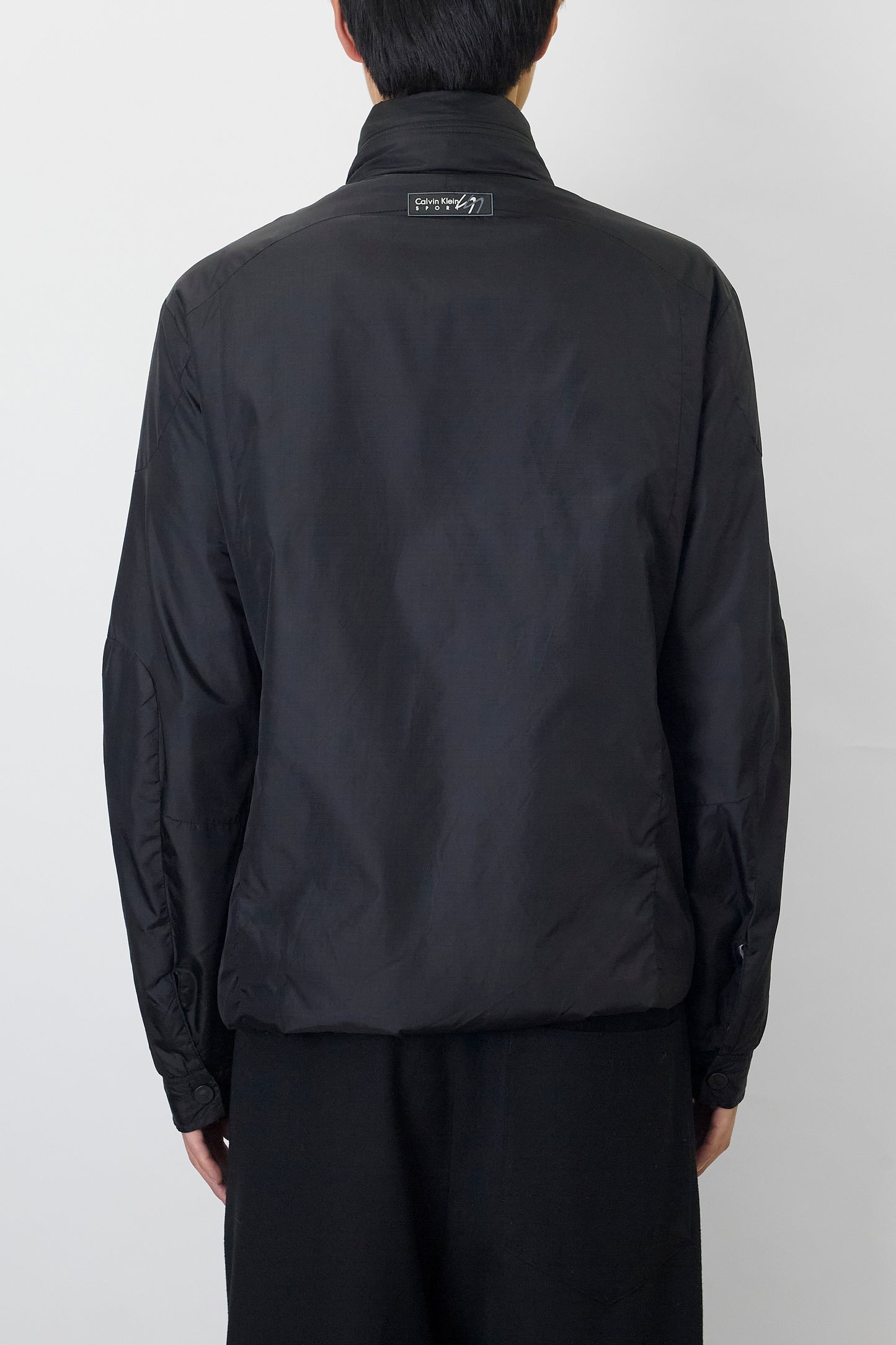 CALVIN KLEIN SPORT BLACK TECH NYLON SHORT JACKET
