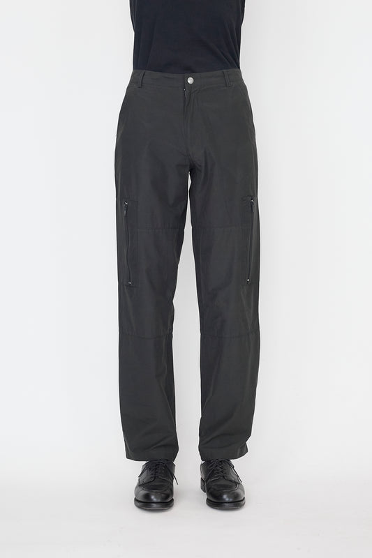 VINTAGE GRAY TECH WIDE PANTS