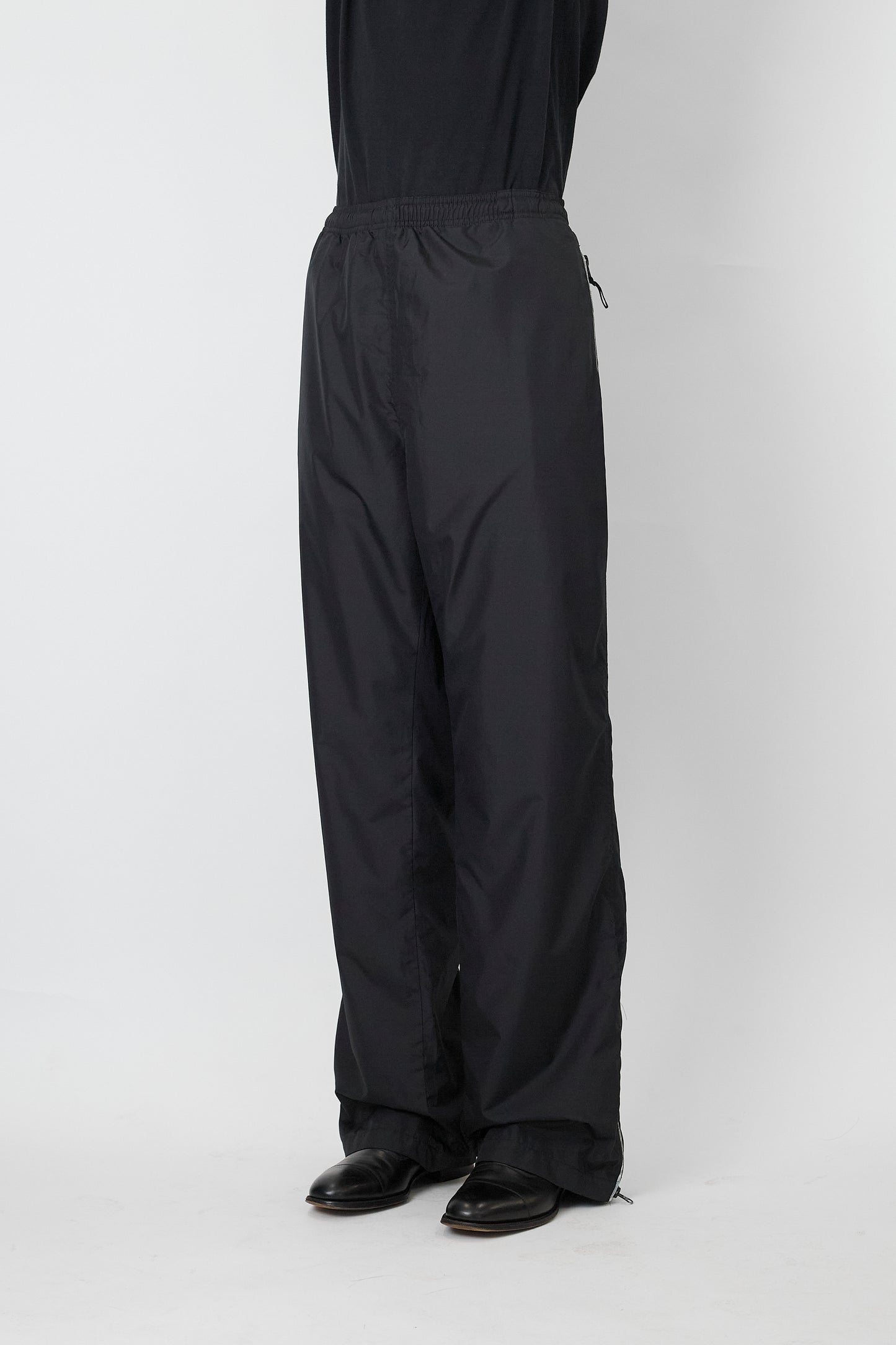 OLD NAVY BLACK TECH WIDE PANTS