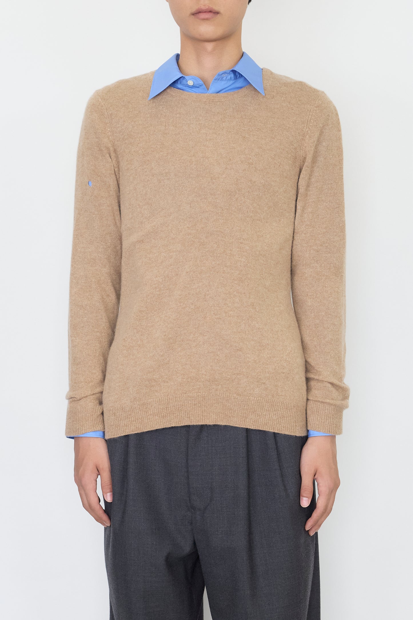 VINTAGE BEIGE CASHMERE KNIT