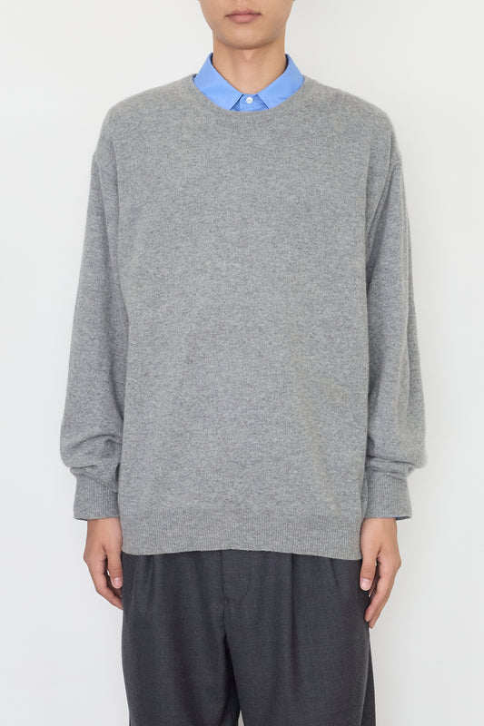 VINTAGE LIGHAT GRAY CASHMERE KNIT