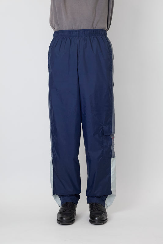 NIKE DESIGNED NAVY CARGO WIDE PANTS