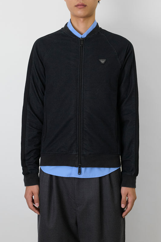 ARMANI JEANS INDIGO DENIM SHORT JACKET