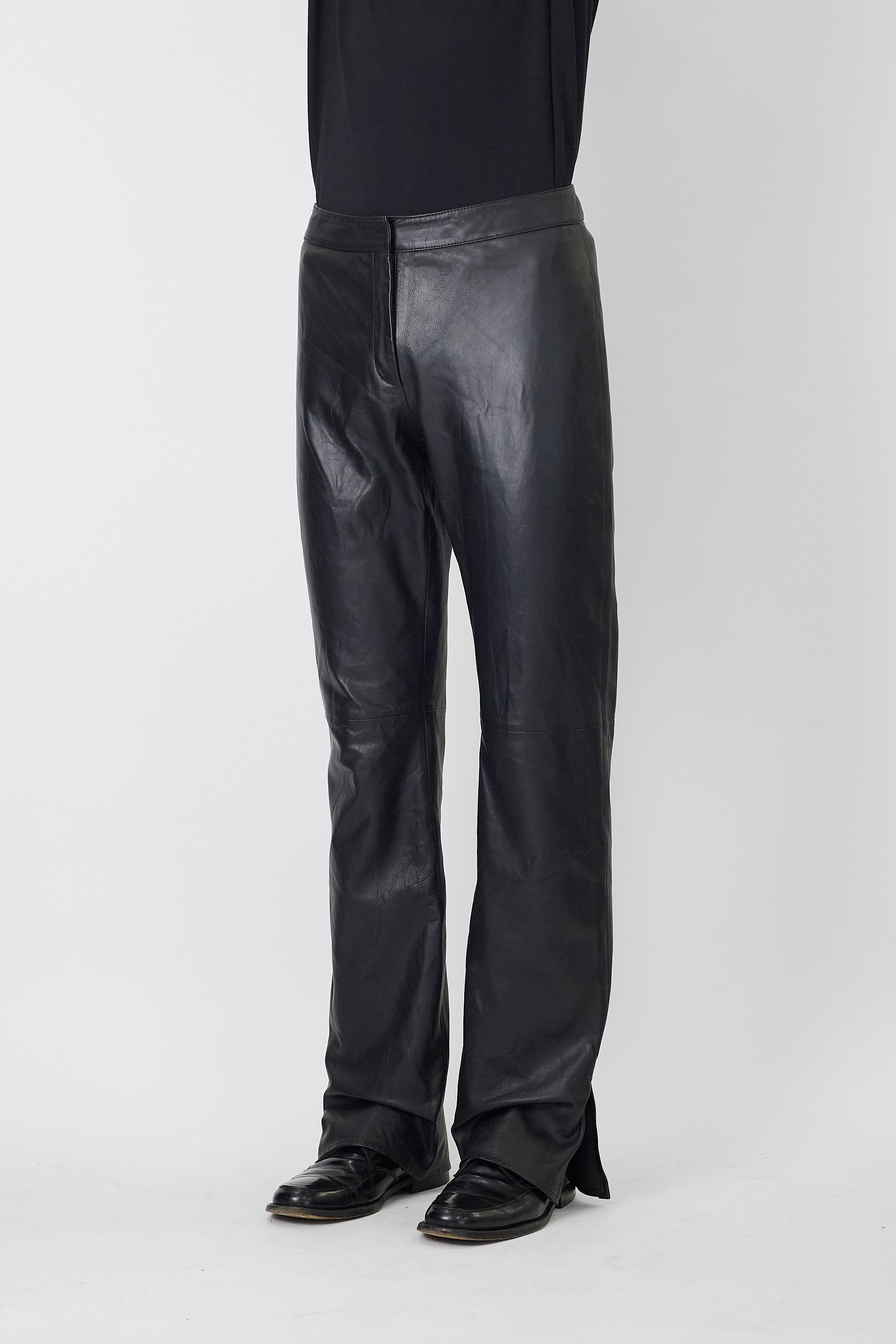 パンツ dissonance Ntrul basic trousers NTRUL BASIC TROUSERS BLACK – DISSONANCE