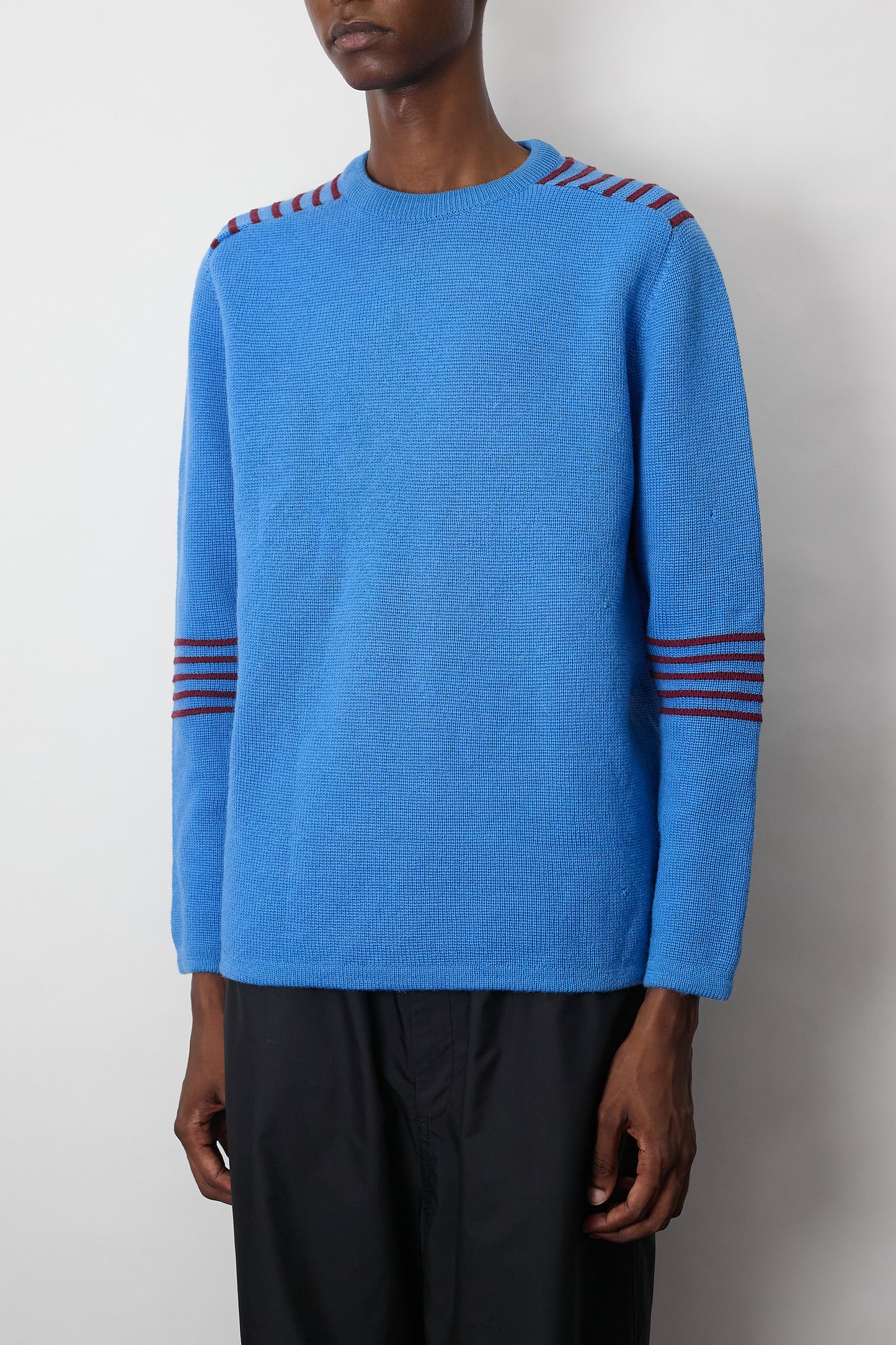 VINTAGE DESIGNED SKY BLUE KNIT