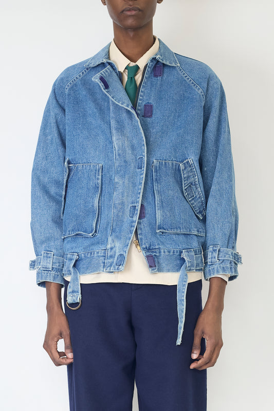 VINTAGE DESIGNED DENIM JACKET