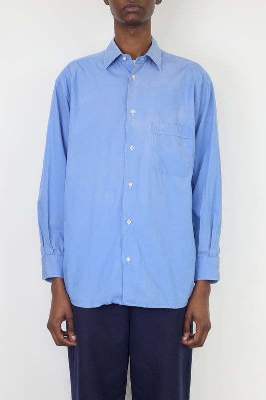 CHRISTIAN DIOR SKY BLUE CLASSIC SHIRT