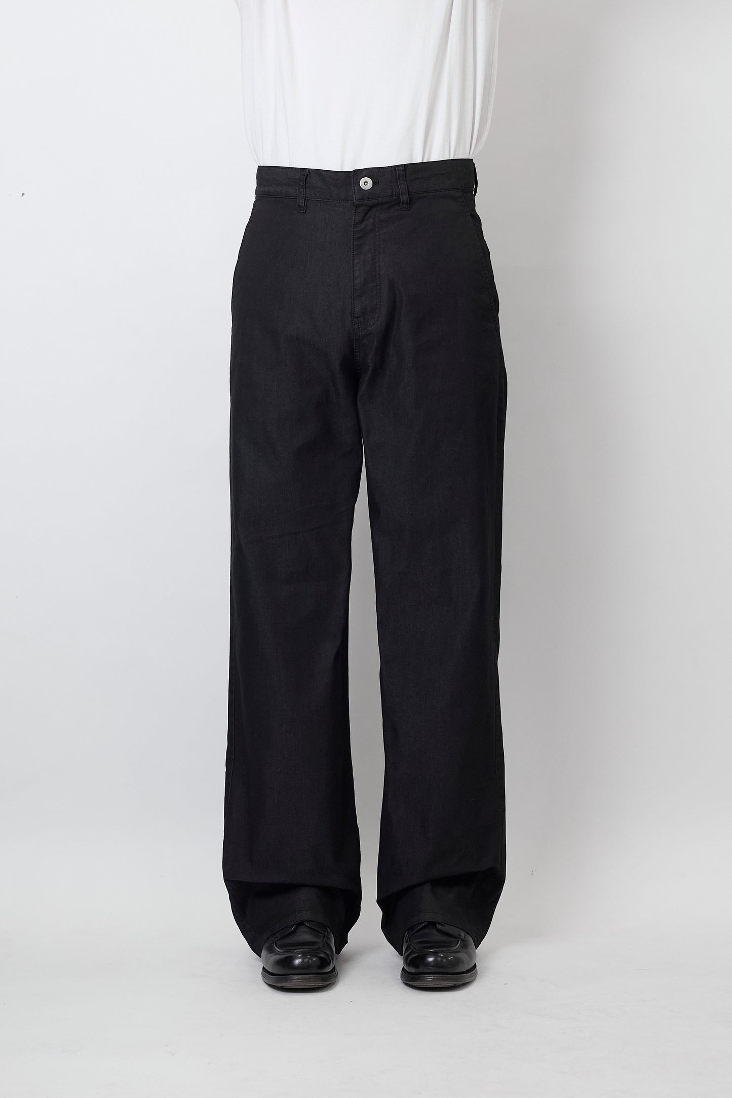 NTRUL DENIM TROUSERS BLACK