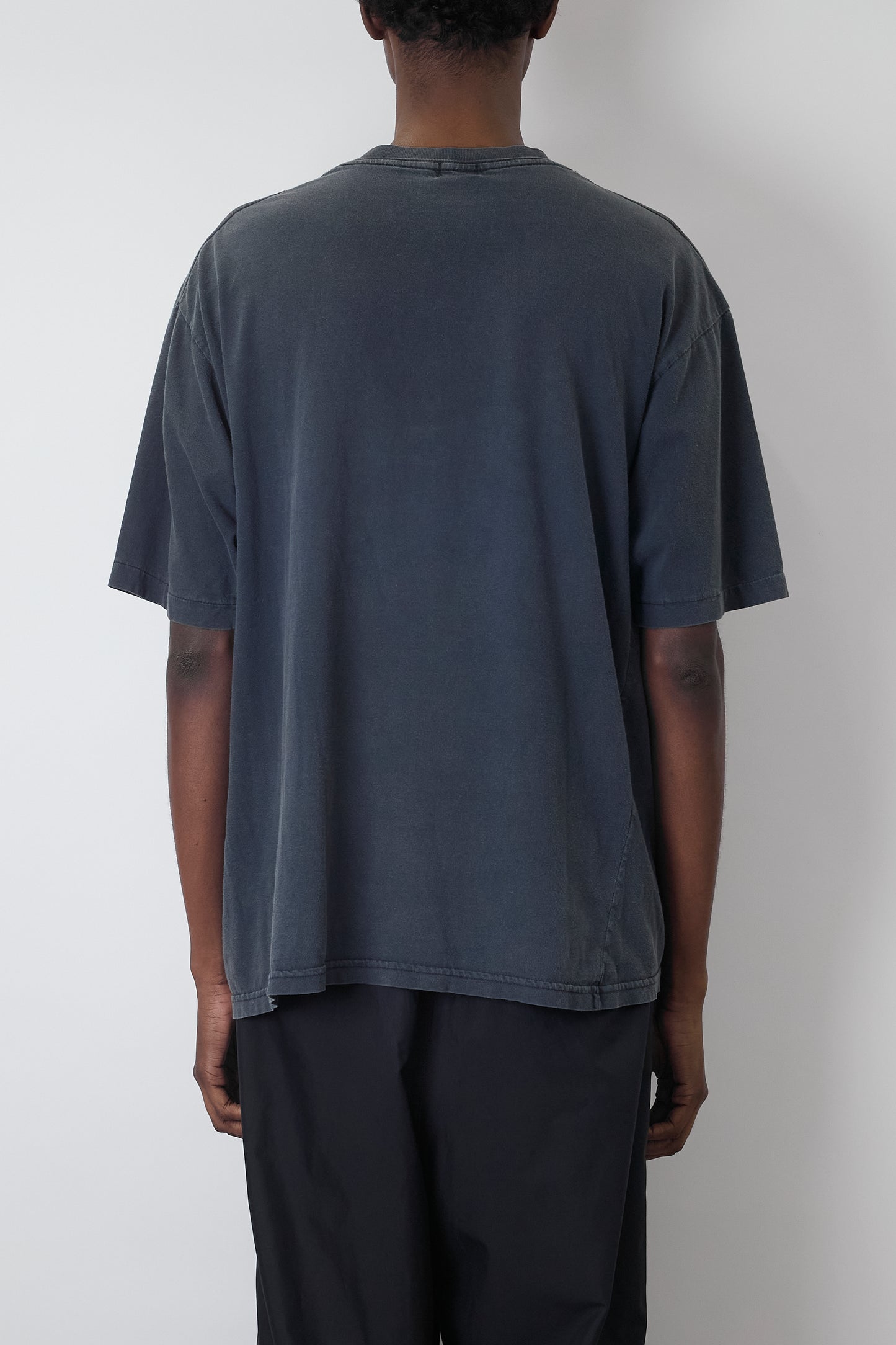 CALVIN KLEIN BLACK COTTON HALF SLEEVE  T SHIRT MADE IN CANADA