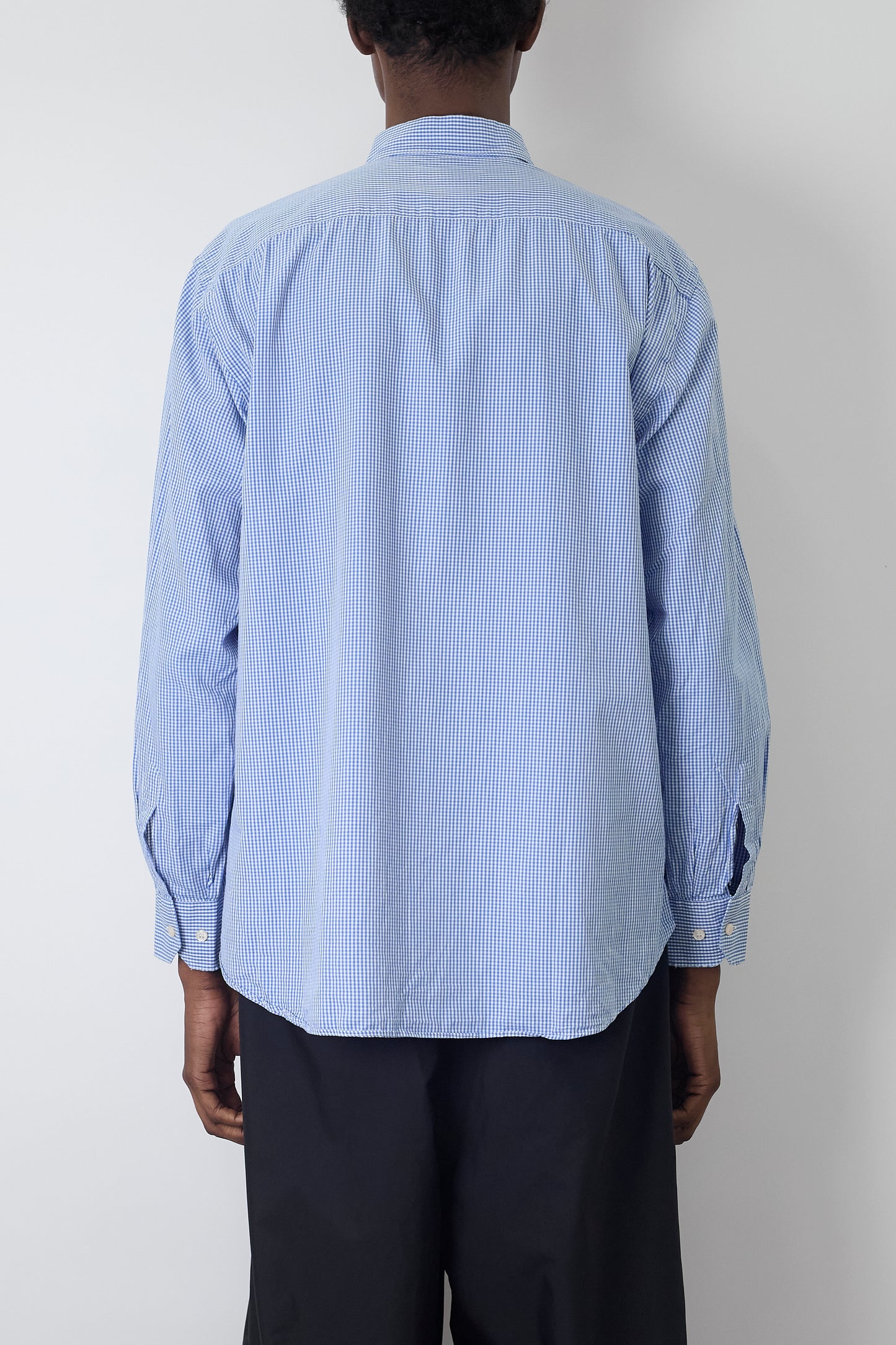 VALENTINO BLUE CLASSIC SHIRT MADE IN ITALY