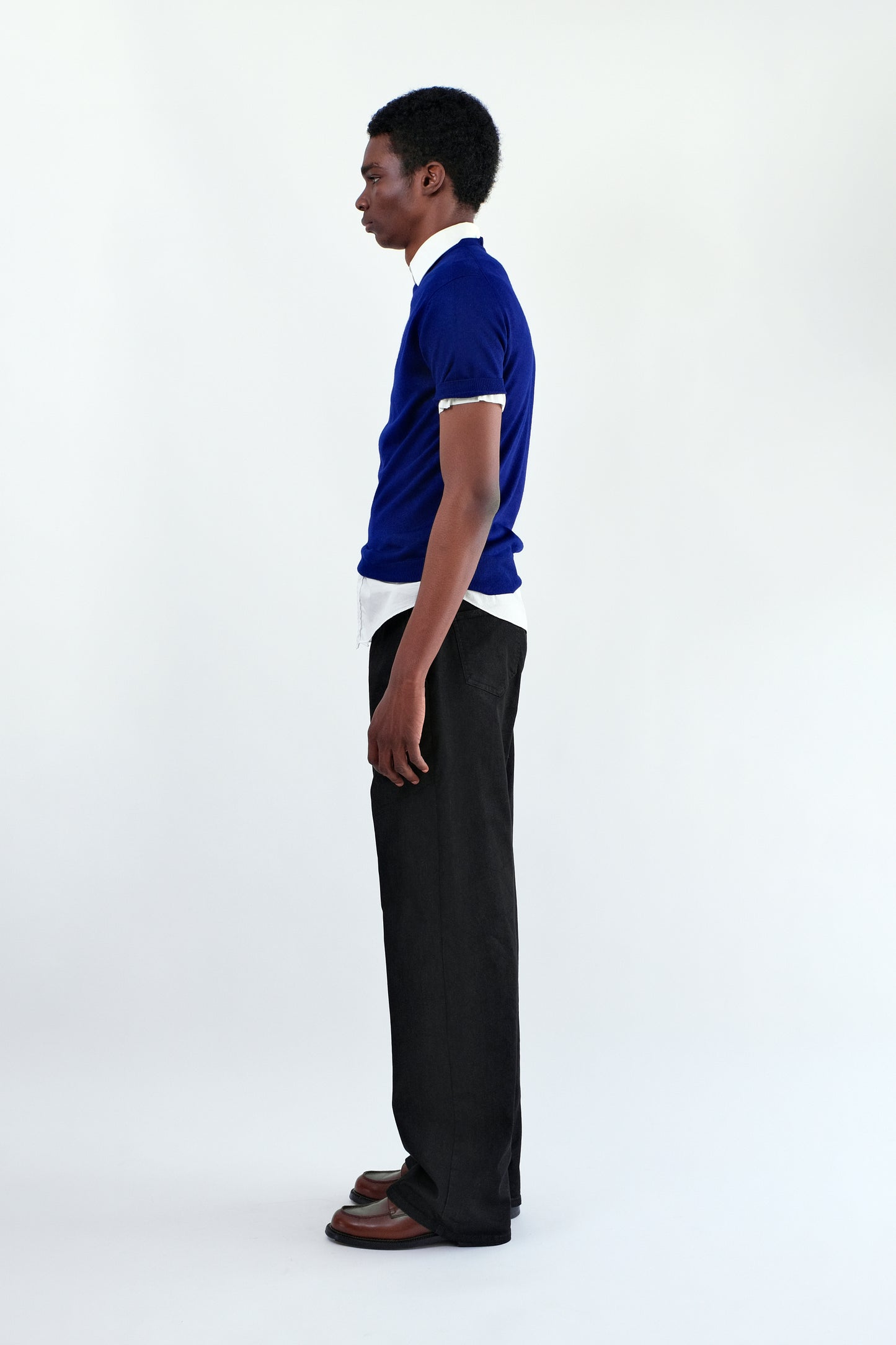 NTRUL DENIM TROUSERS BLACK