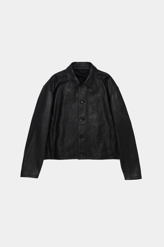 NTRUL MODERN LEATHER JACKET BLACK