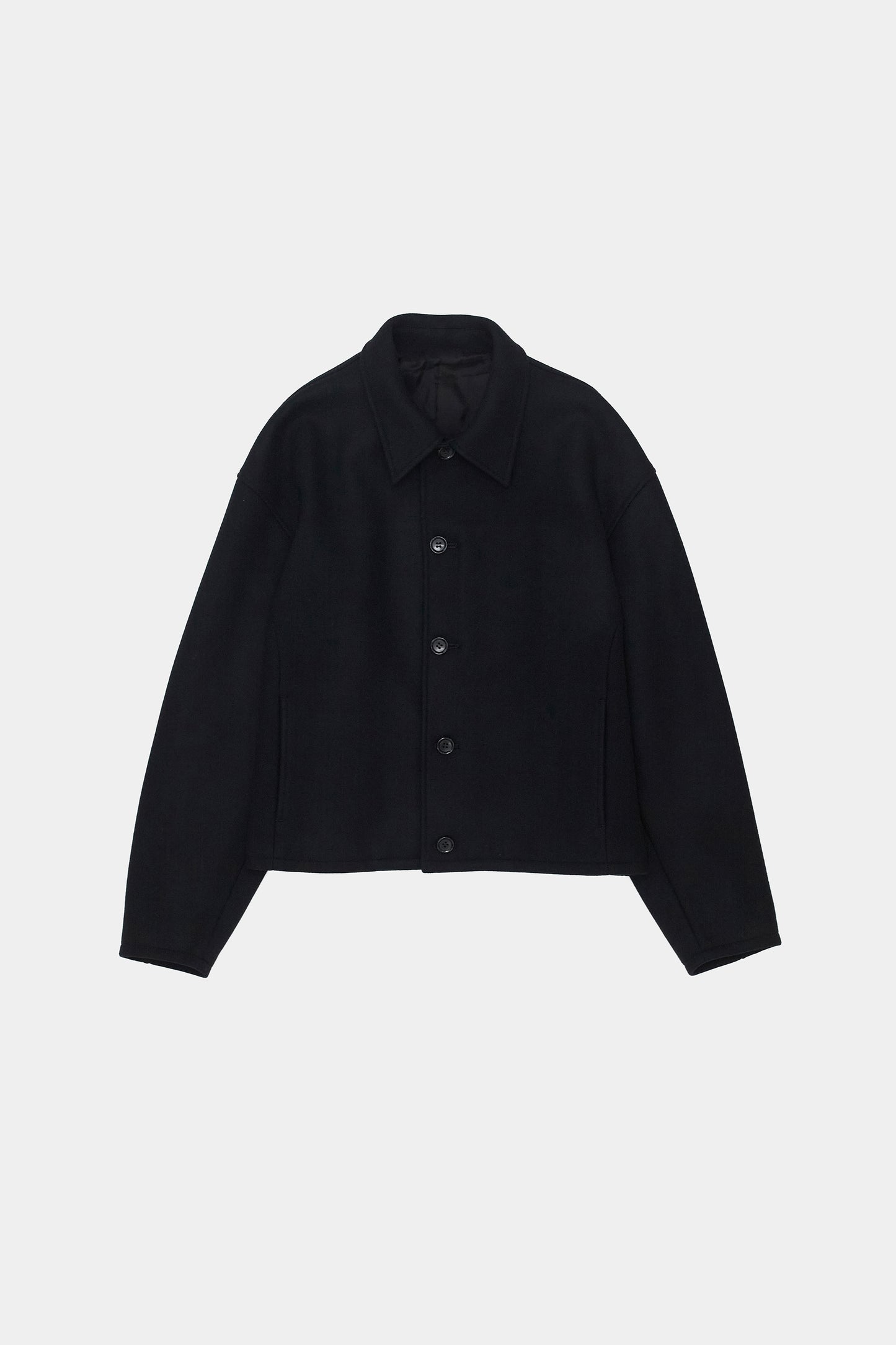 NTRUL CLASSIC MELTON JACKET BLACK