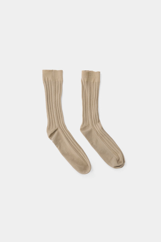 NTRUL KNIT SOCKS BEIGE