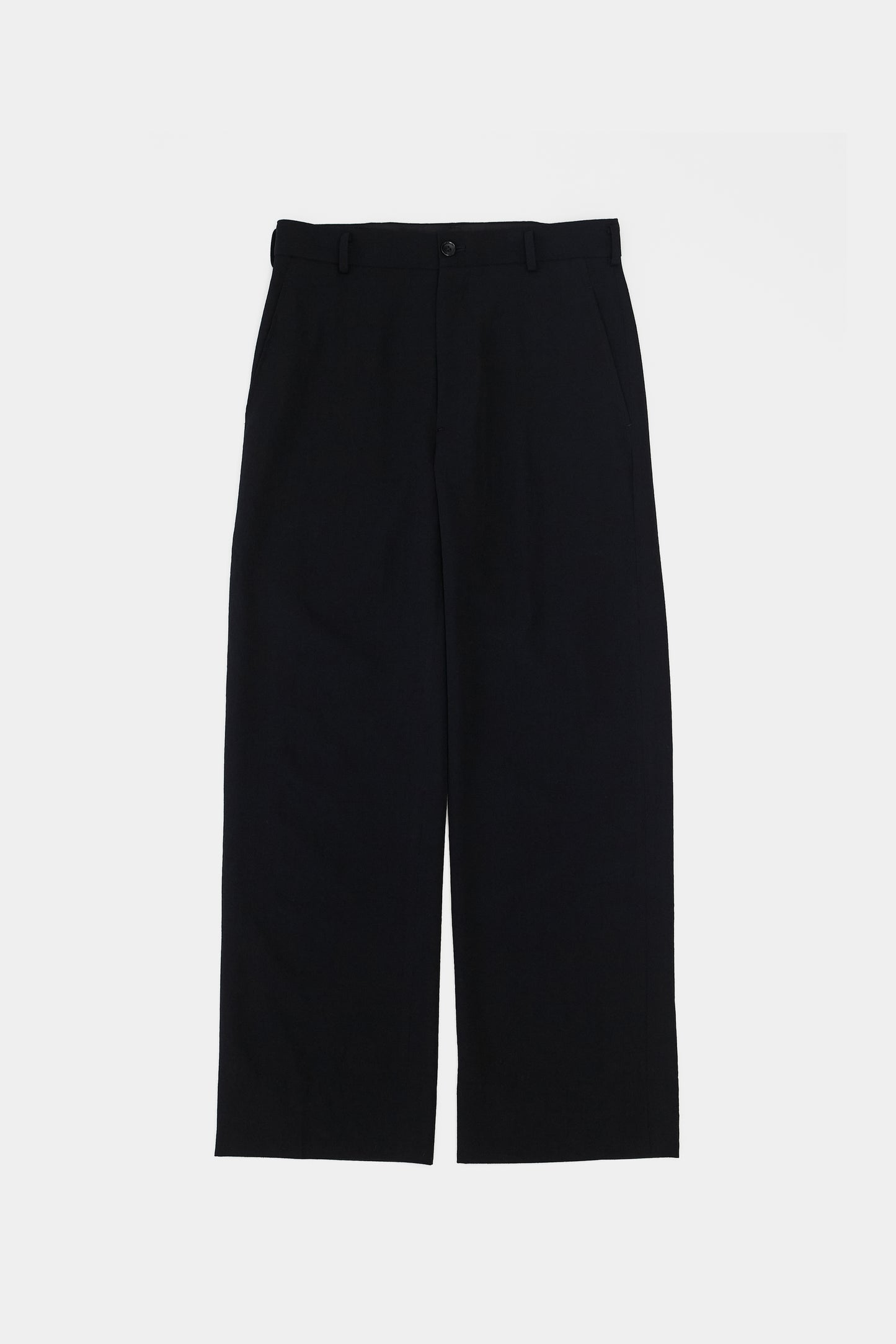 NTRUL MODERN GABARDINE TROUSERS BLACK