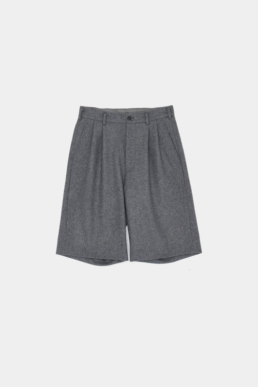 NTRUL MELTON WIDE SHORTS LIGHT GRAY