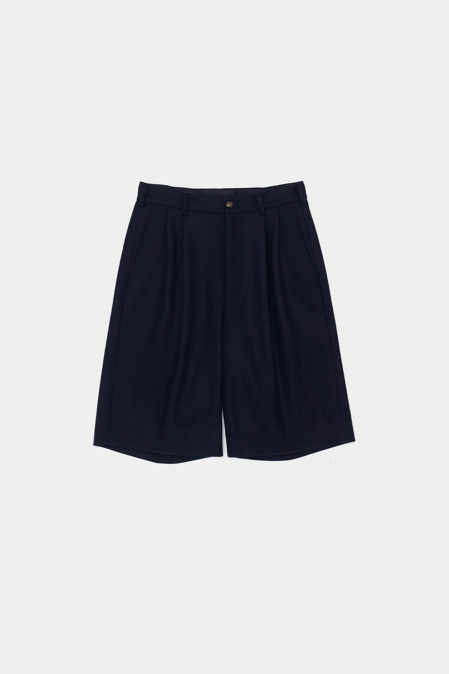 NTRUL MELTON WIDE SHORTS NAVY