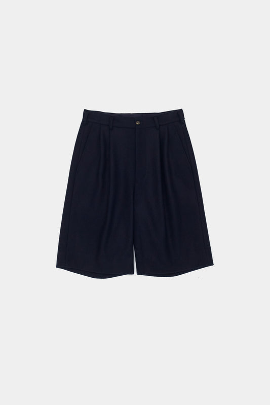 NTRUL MELTON WIDE SHORTS NAVY