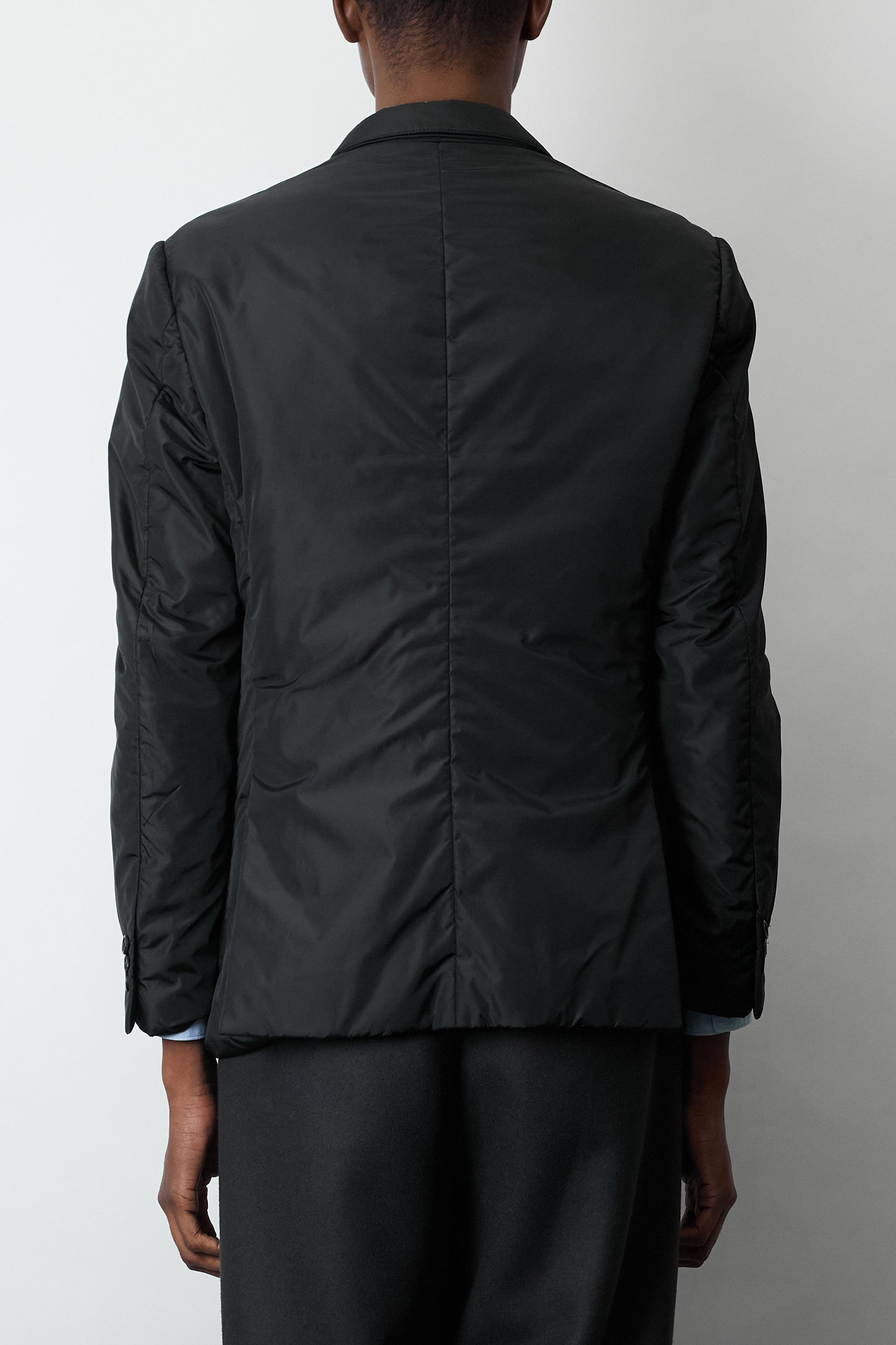 PRADA SPORT TECH NYLON PADDED TAILORED JACKET