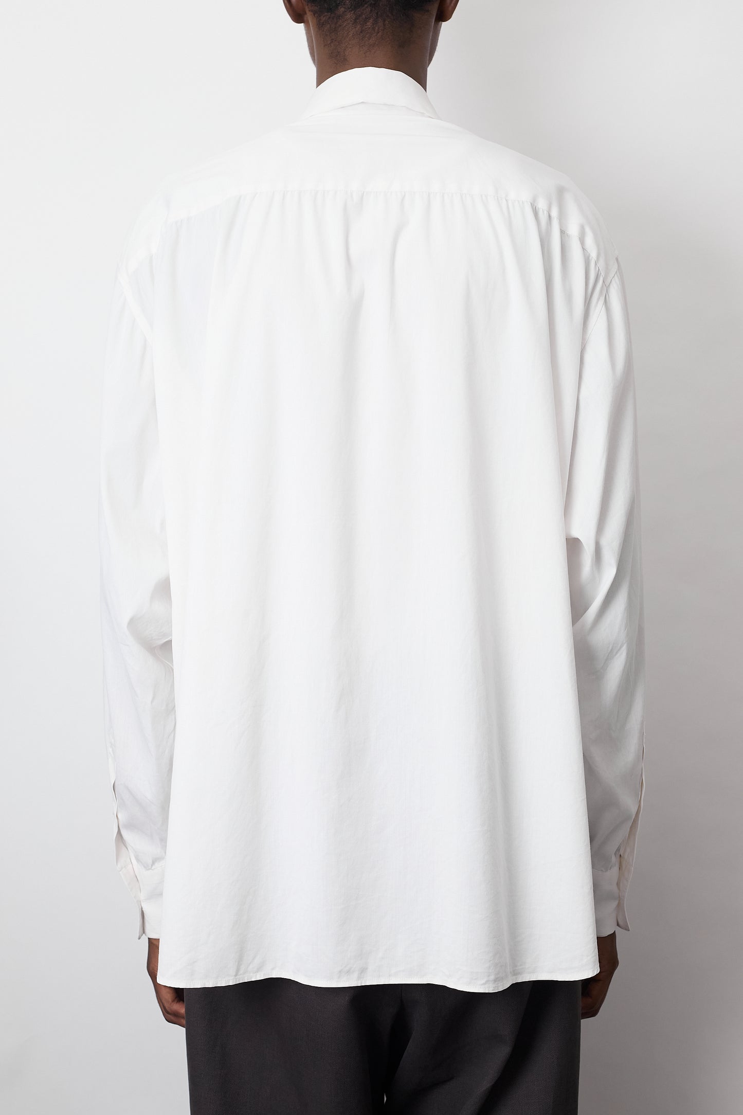 PRADA OVERSIZED WHITE CLASSIC SHIRT