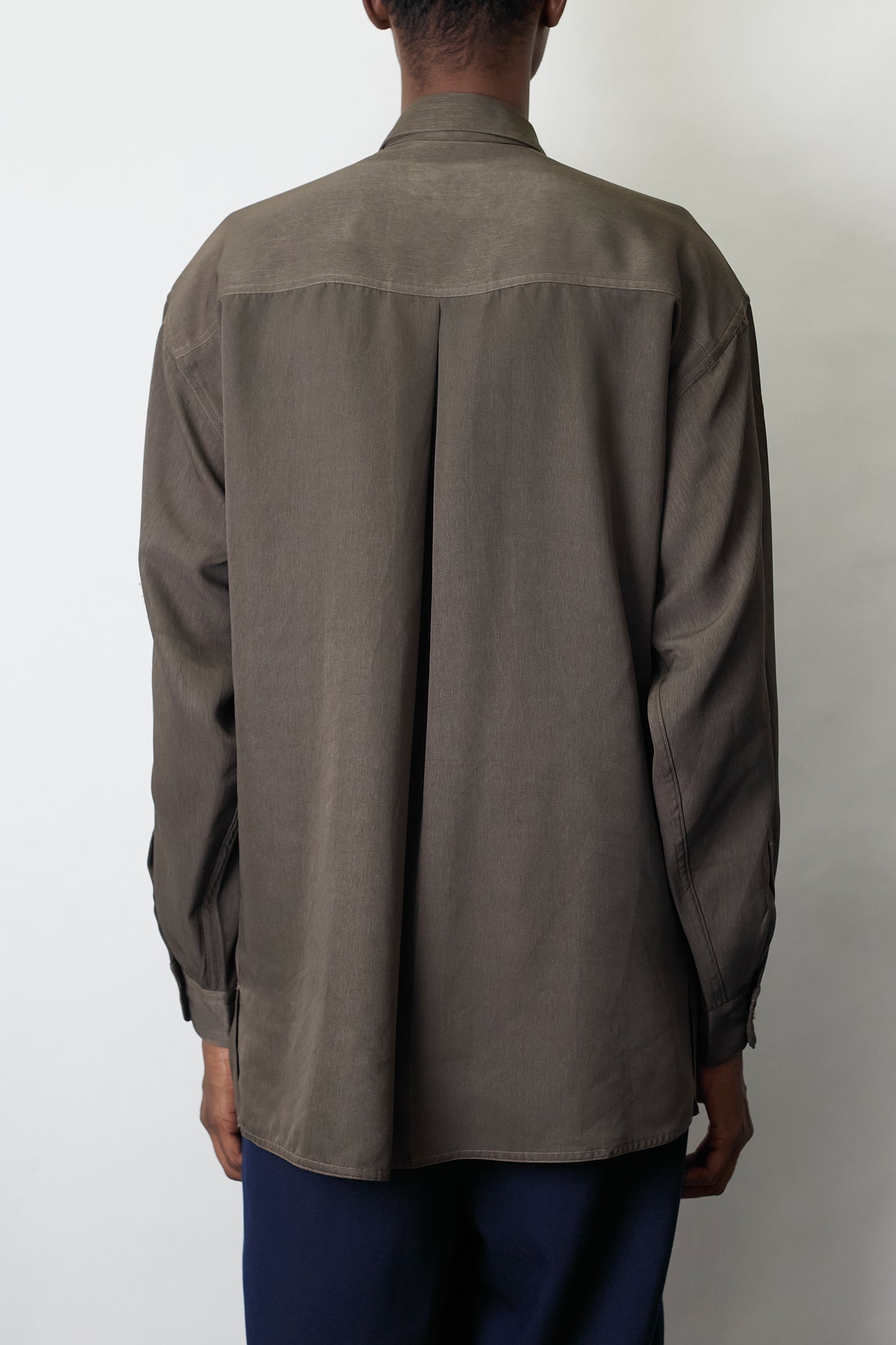 MOSSIMO POLY GABARDINE WIDE SHIRT